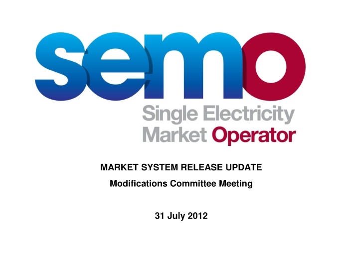 market system release update