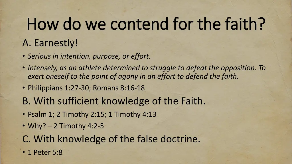 how do we contend for the faith how do we contend 1