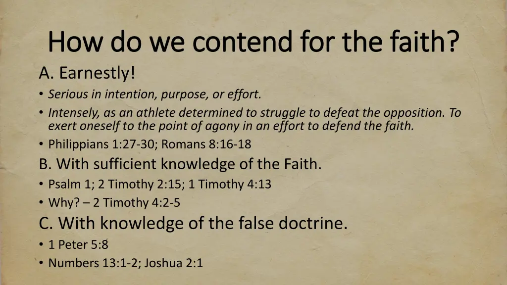 how do we contend for the faith how do we contend 2