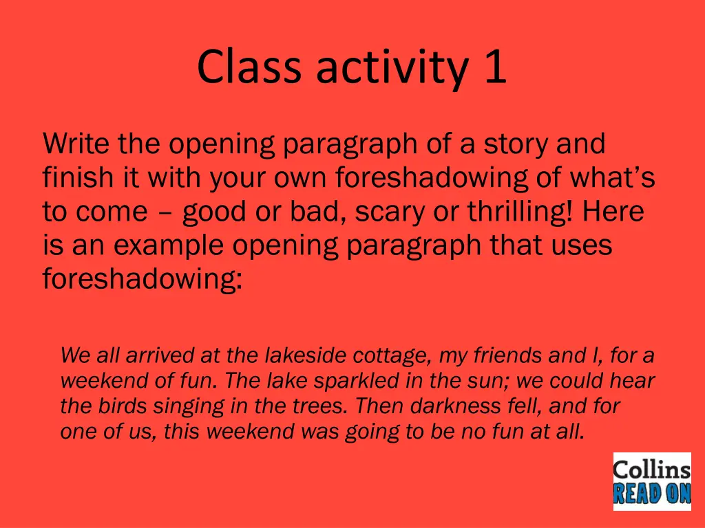 class activity 1