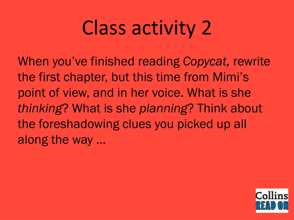 class activity 2