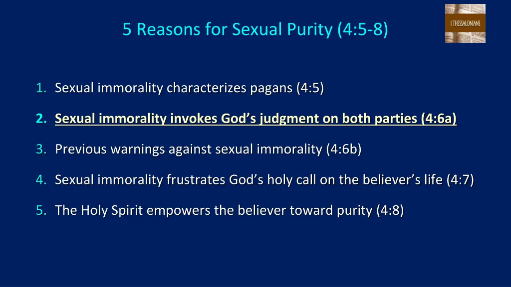 5 reasons for sexual purity 4 5 8 2