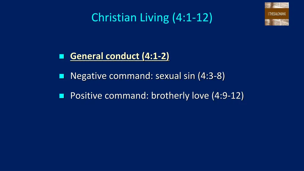 christian living 4 1 12 1