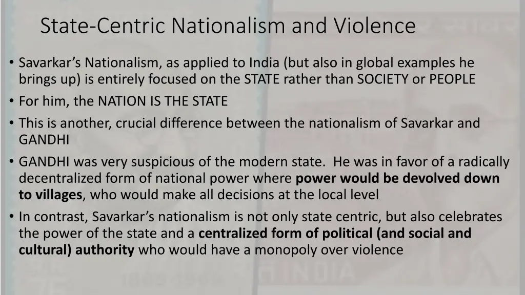 state centric nationalism and violence