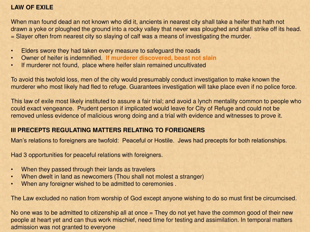law of exile