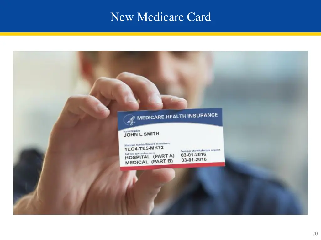 new medicare card