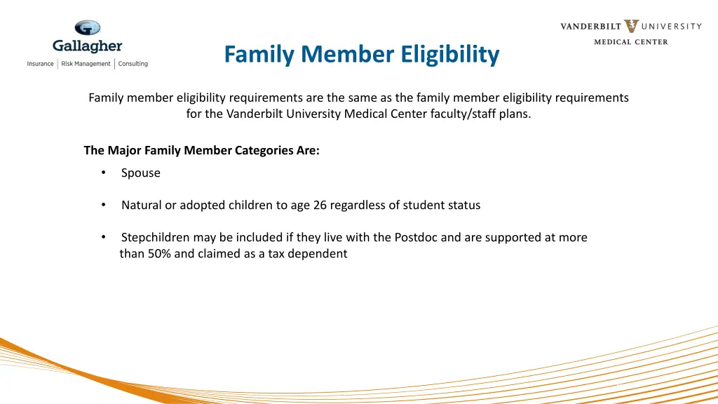 family member eligibility