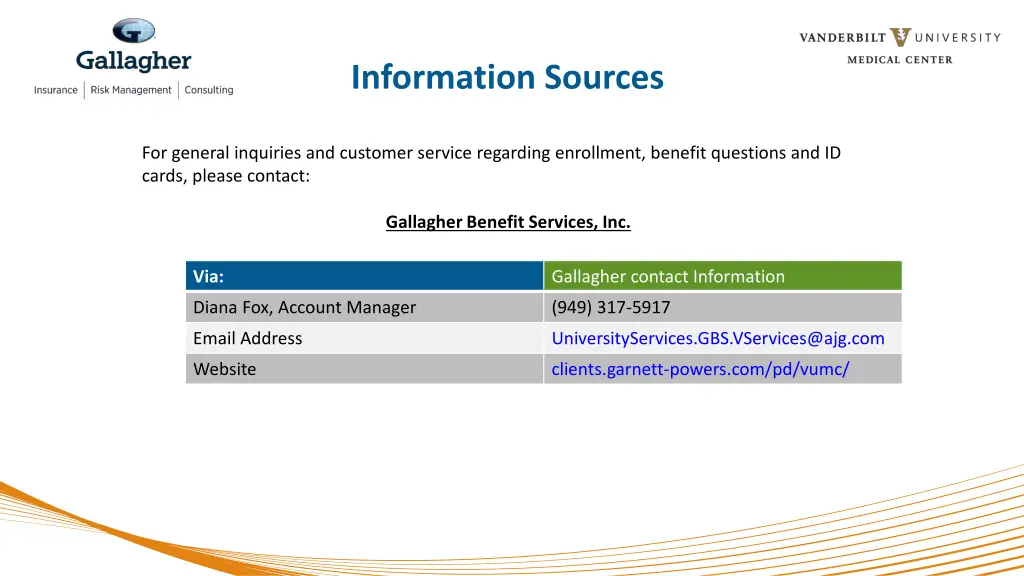 information sources