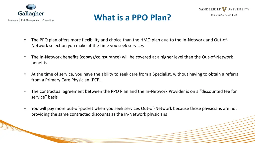 what is a ppo plan