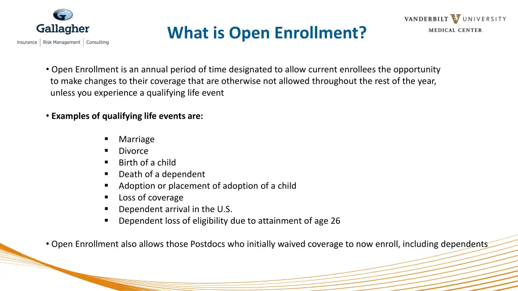 what is open enrollment