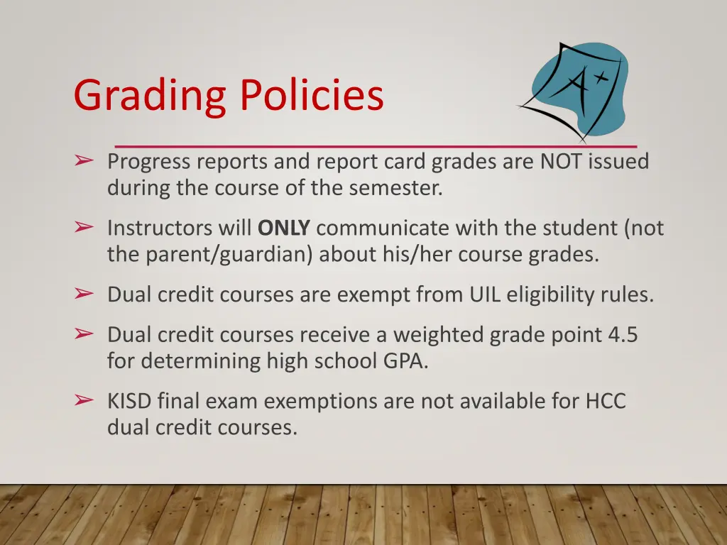 grading policies