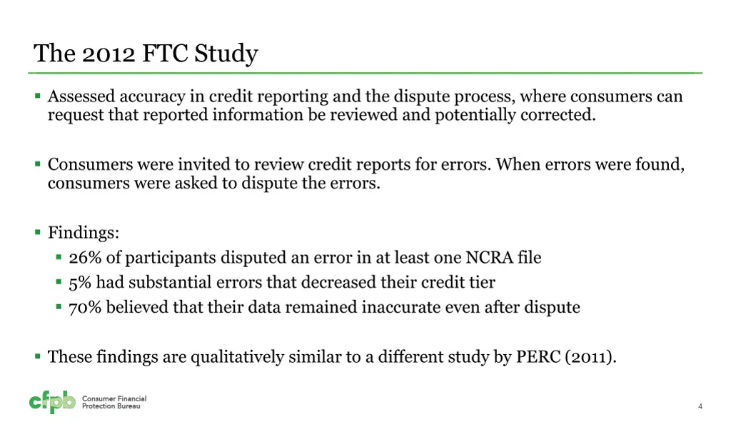 the 2012 ftc study