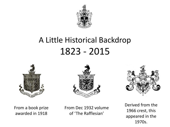 a little historical backdrop 1823 2015