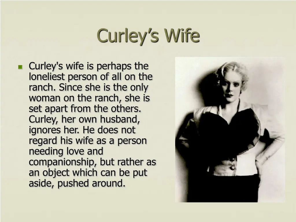 curley s wife