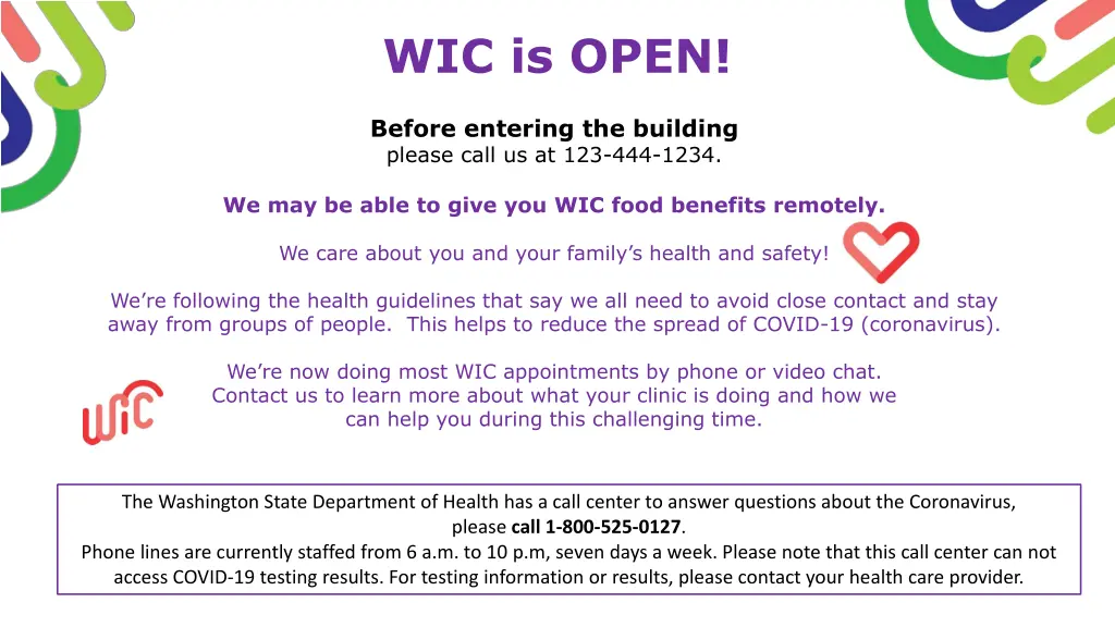 wic is open 1