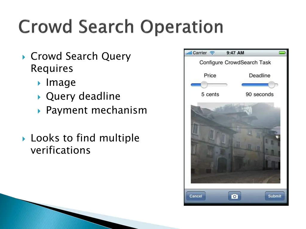 crowd search query requires image query deadline