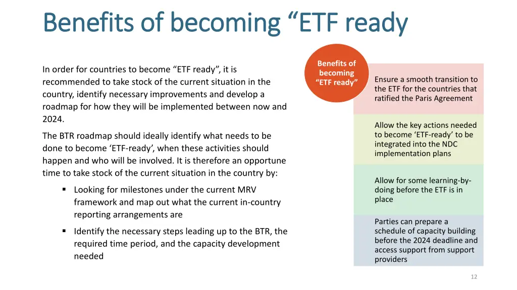 benefits of becoming etf ready benefits