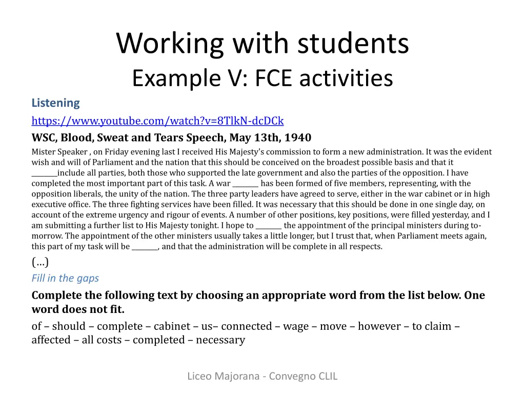 working with students example v fce activities 2