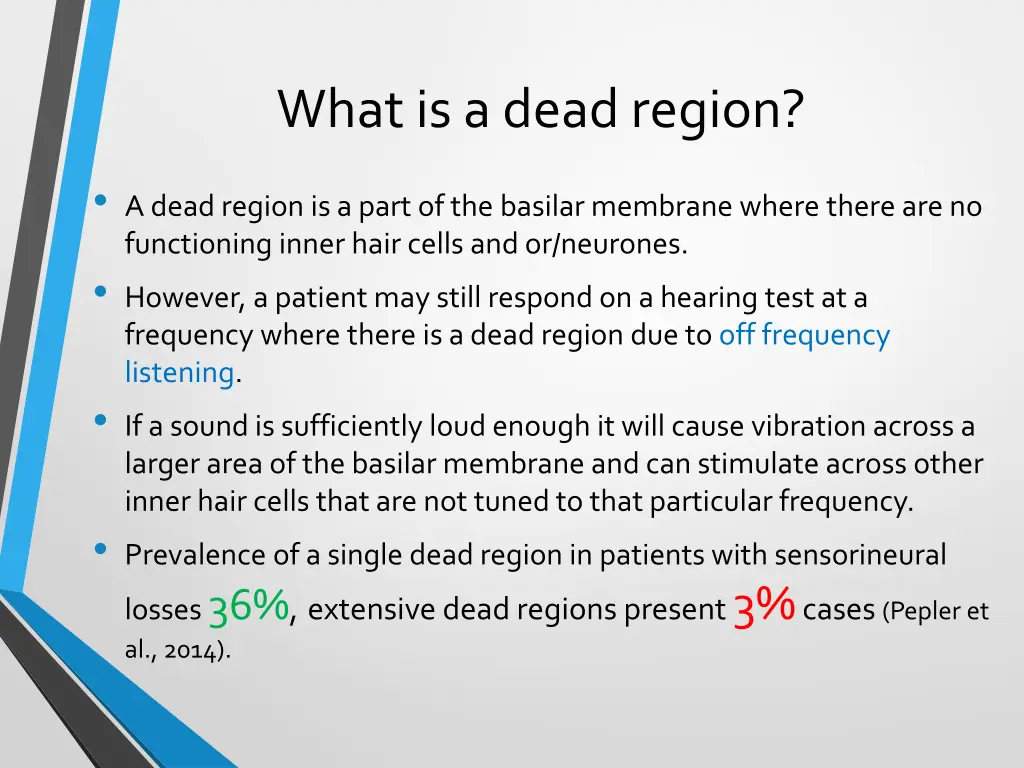 what is a dead region