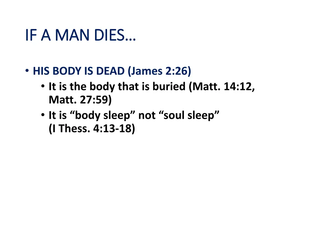 if a man dies if a man dies 2