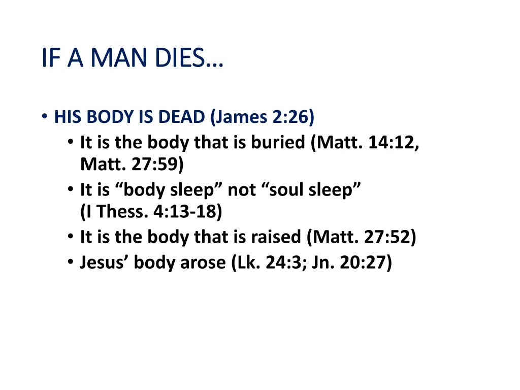 if a man dies if a man dies 4