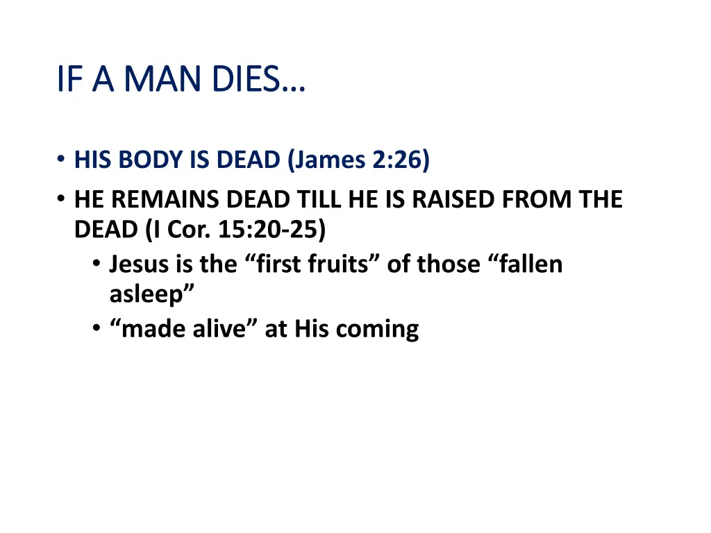 if a man dies if a man dies 5