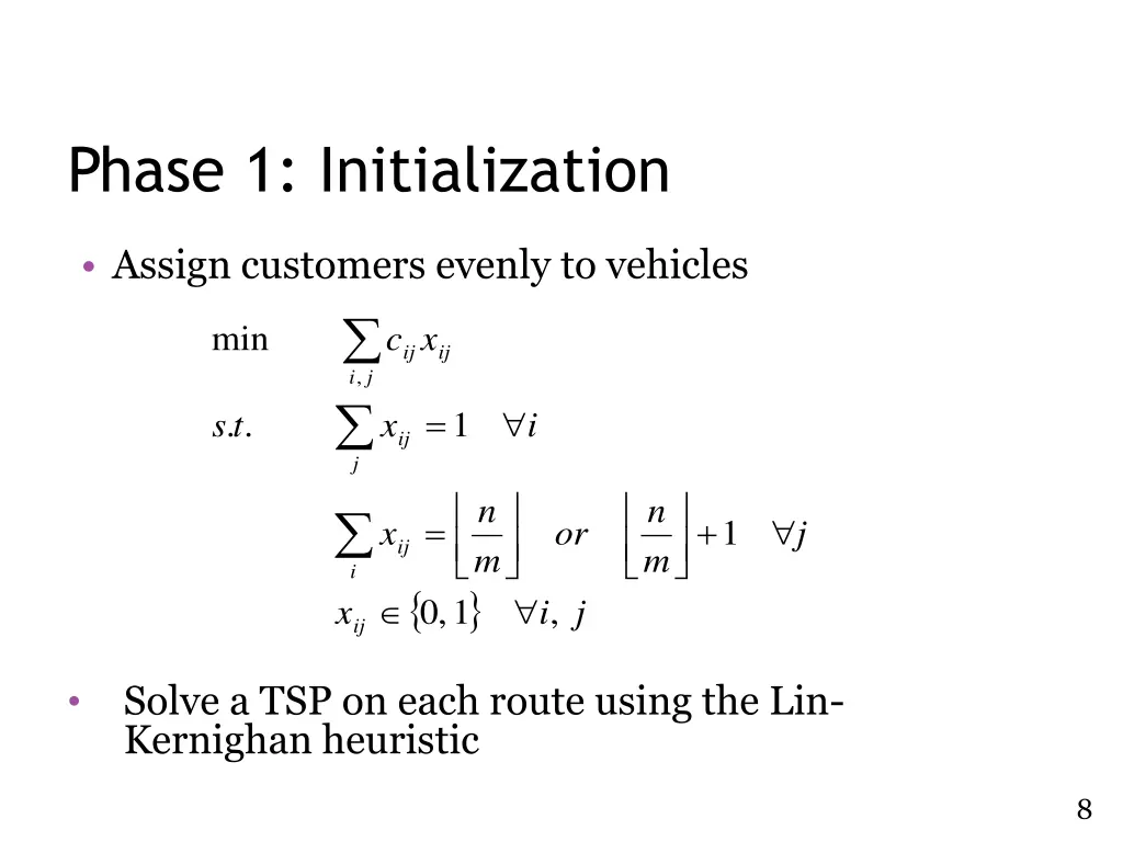 phase 1 initialization