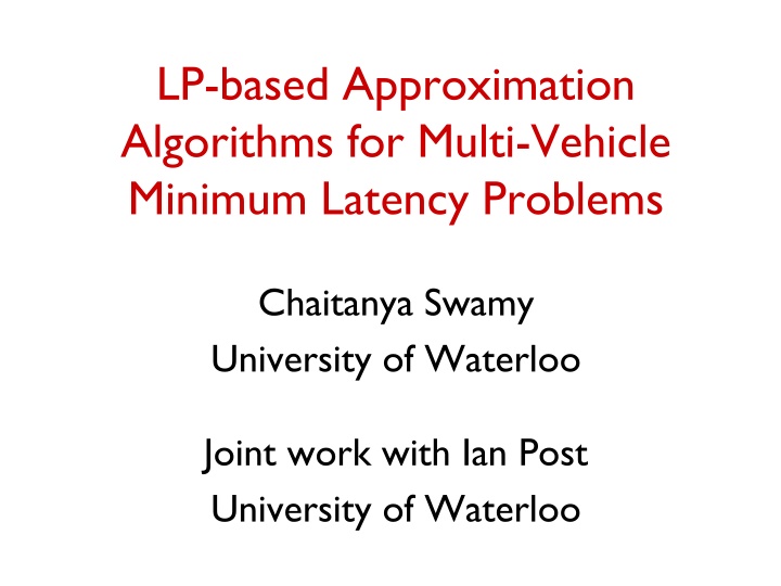 lp based approximation algorithms for multi