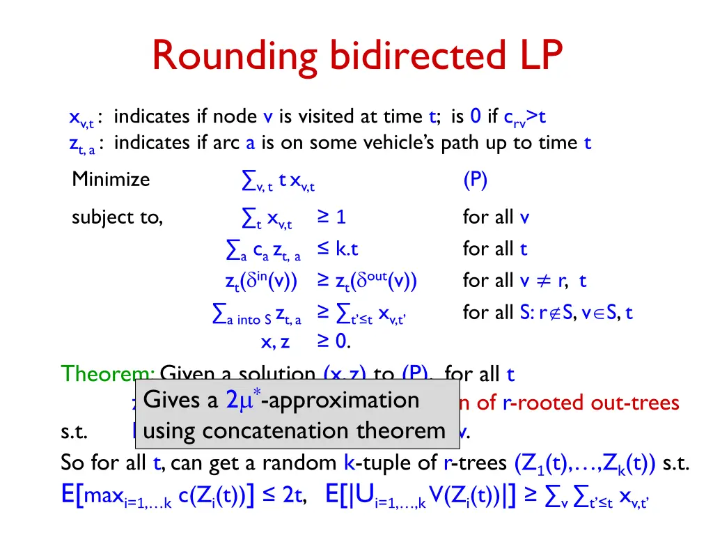 rounding bidirected lp 1