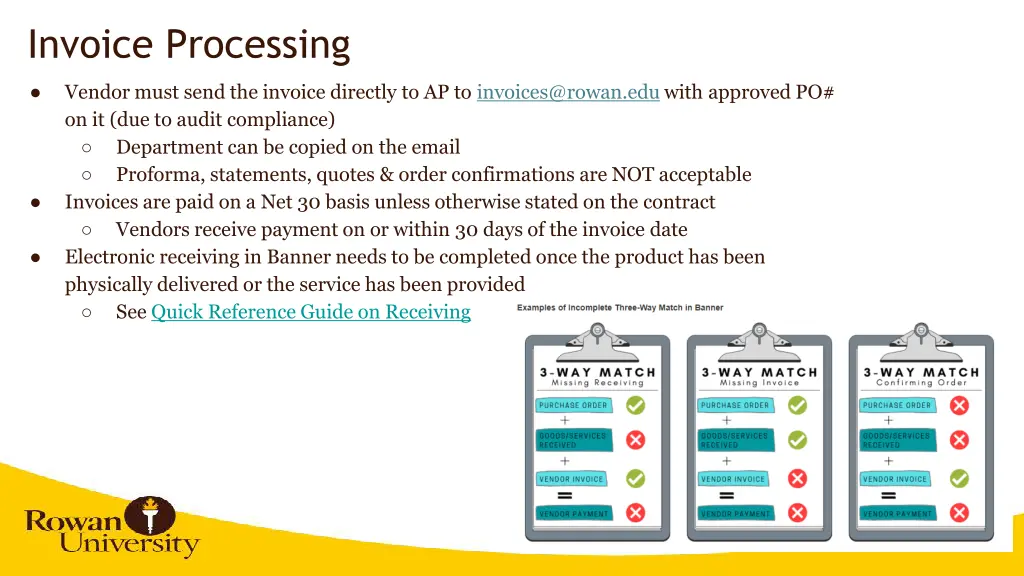 invoice processing