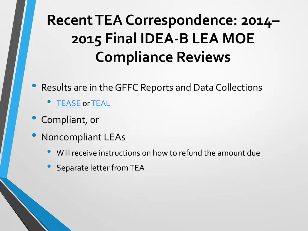 recent tea correspondence 2014 2015 final idea