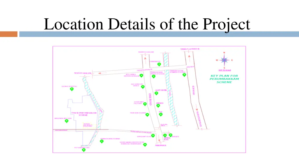 location details of the project 1