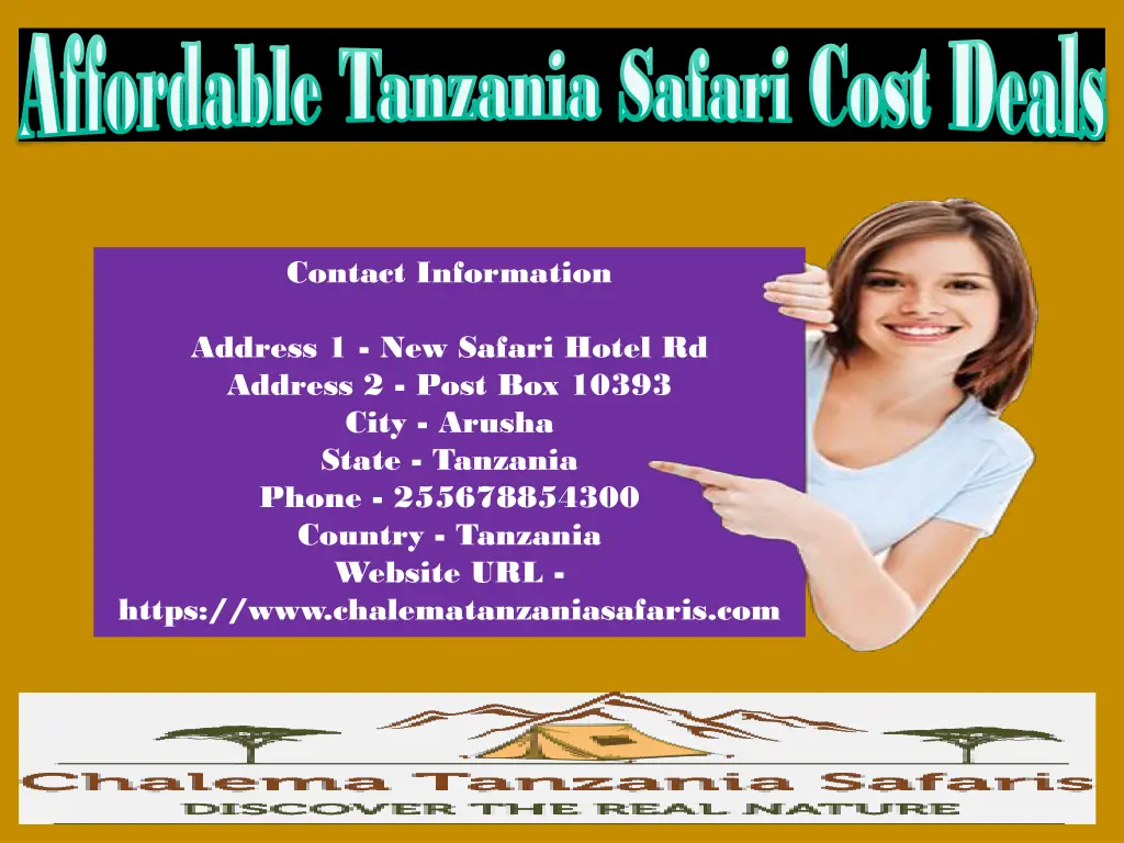 affordable tanzania safari cost deals affordable 4