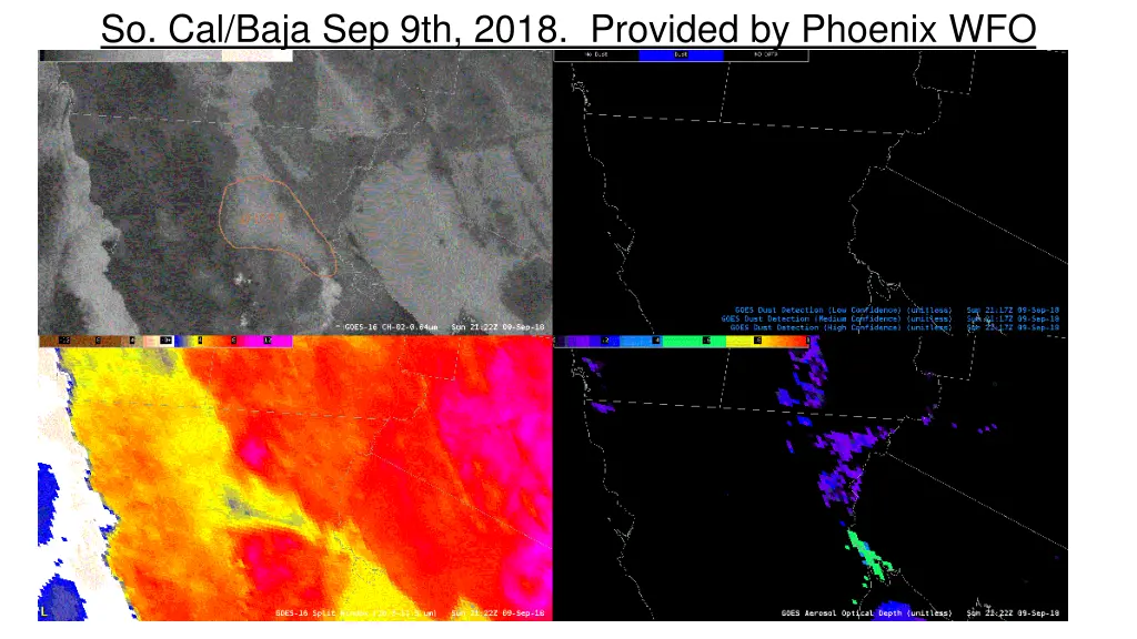 so cal baja sep 9th 2018 provided by phoenix wfo