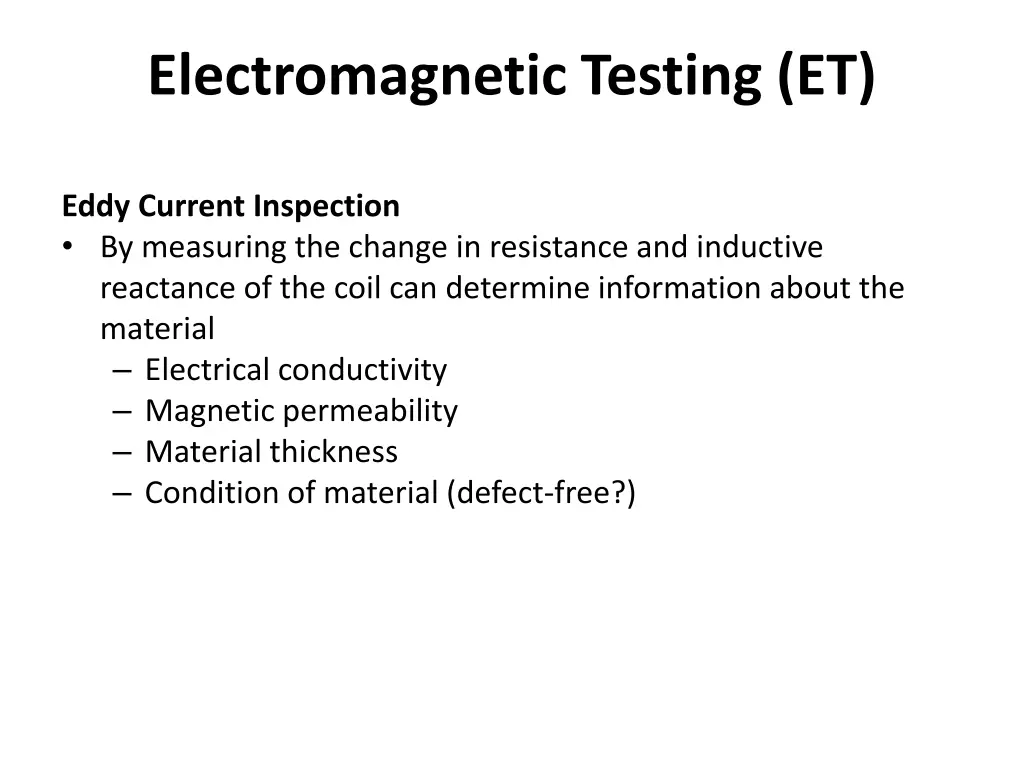 electromagnetic testing et 13