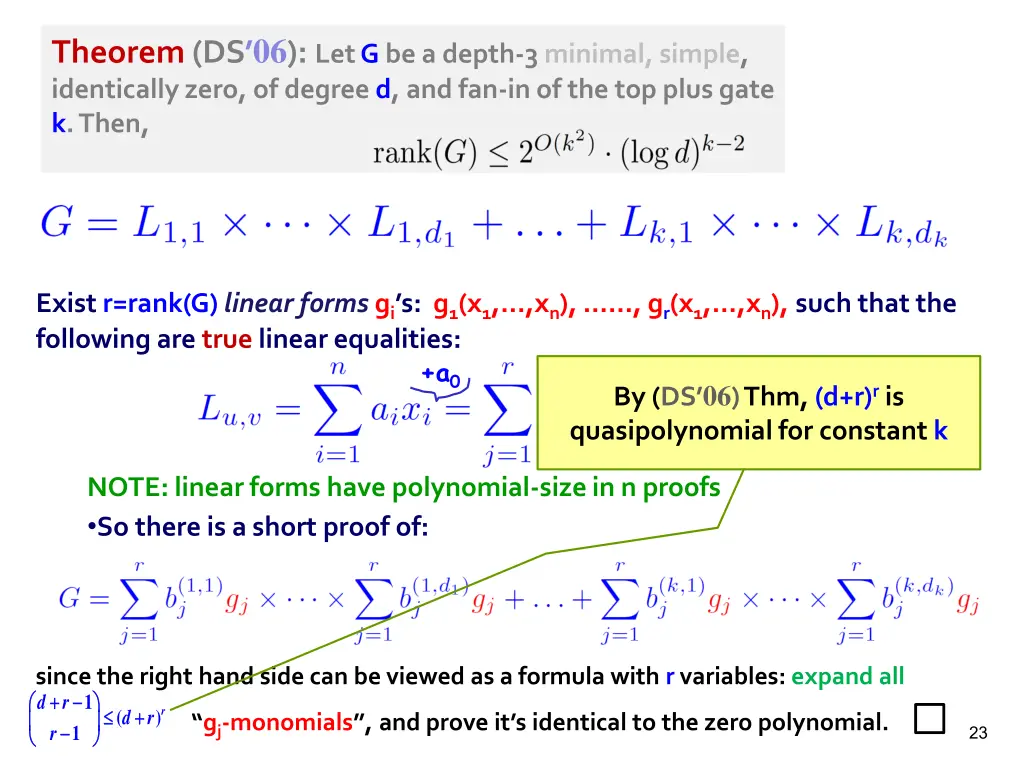 theorem ds 06 let g be a depth 3 minimal simple