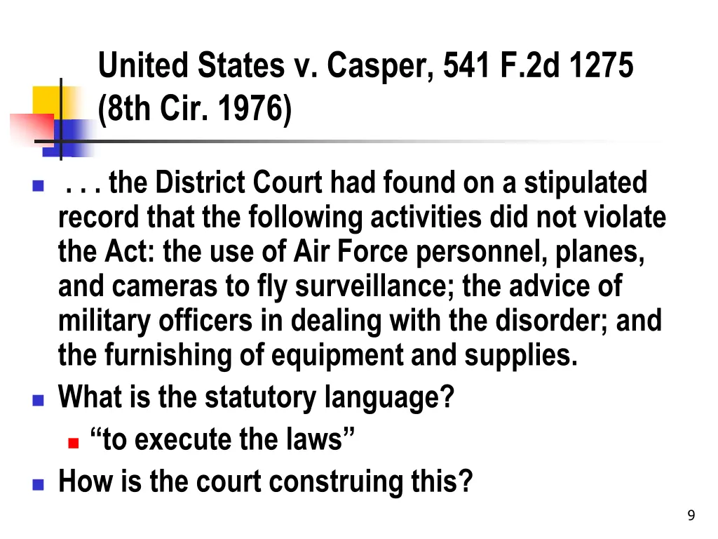 united states v casper 541 f 2d 1275 8th cir 1976