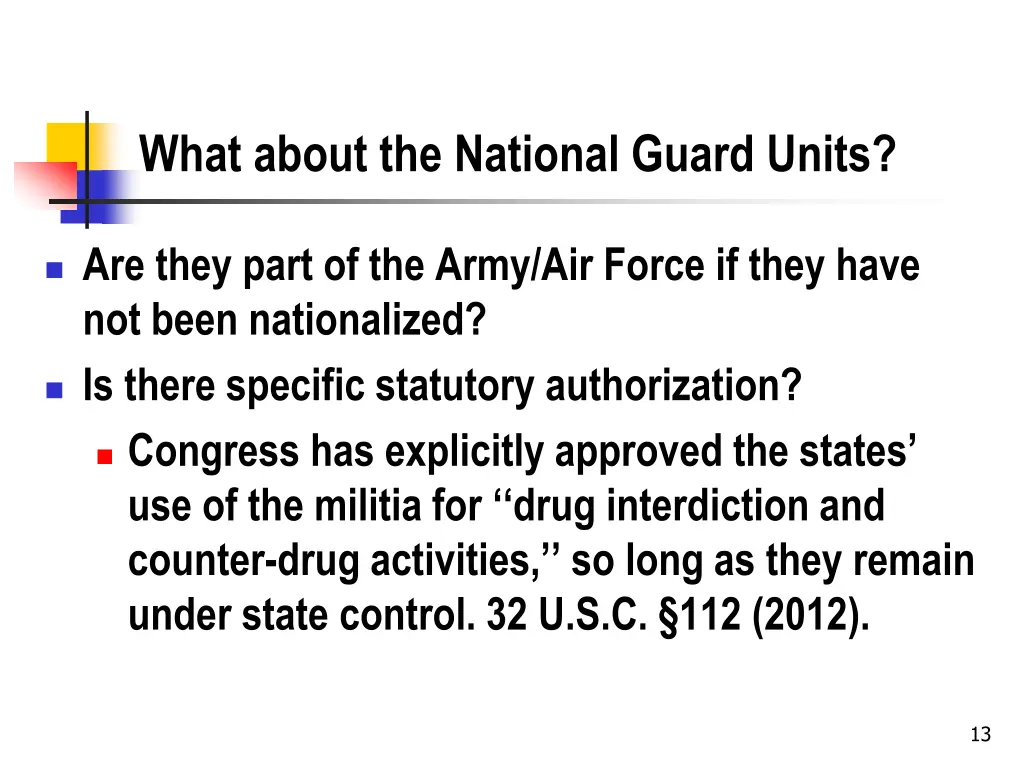 what about the national guard units