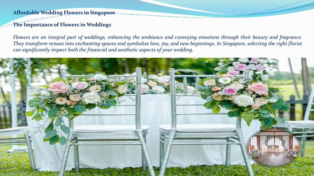 affordablewedding flowers in singapore