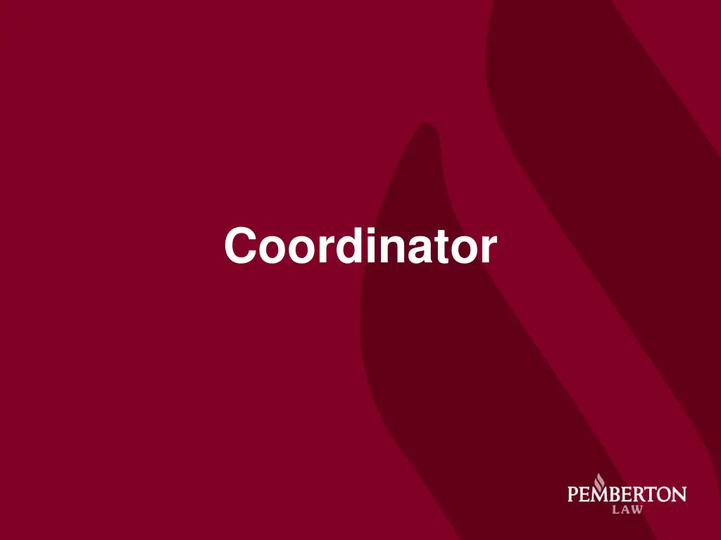 coordinator