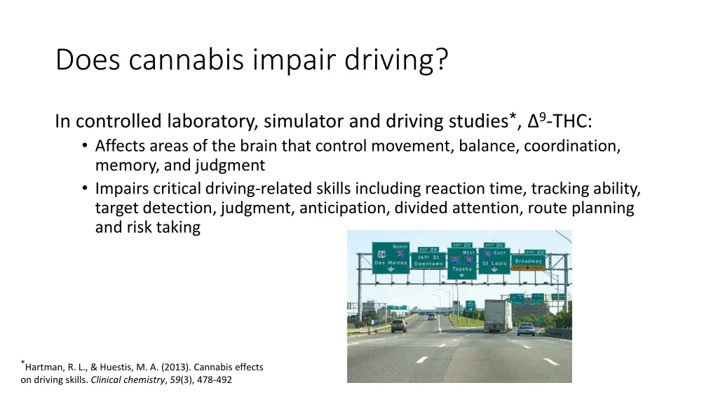 does cannabis impair driving