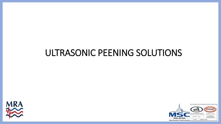 ultrasonic peening solutions ultrasonic peening