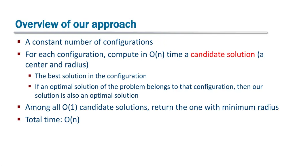 overview of our approach overview of our approach 1