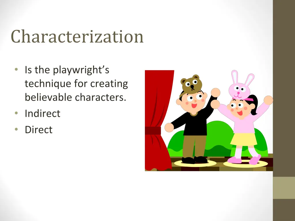 characterization