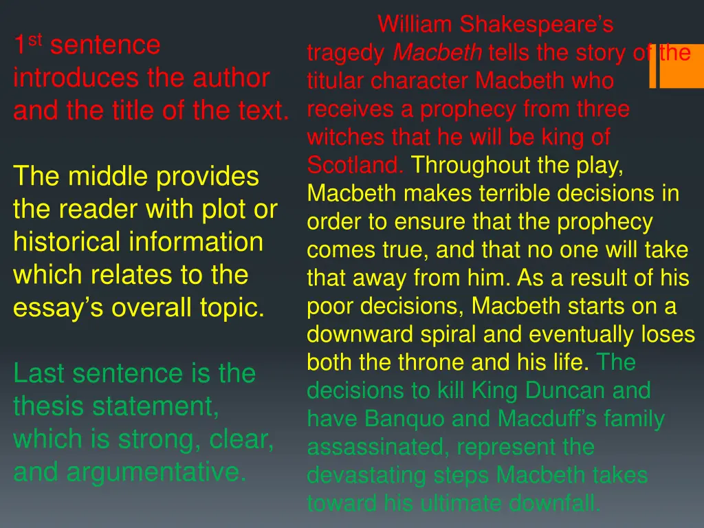 william shakespeare s tragedy macbeth tells