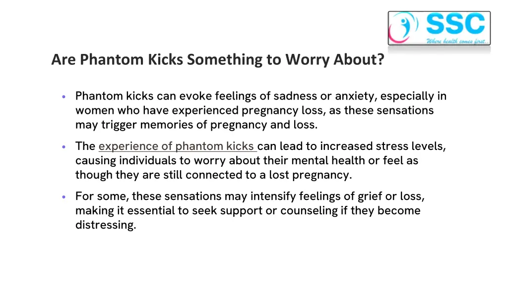 are phantom kicks something to worry about