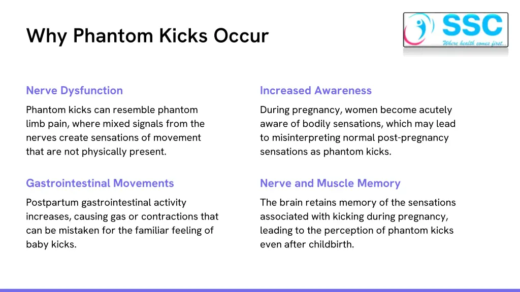 why phantom kicks occur