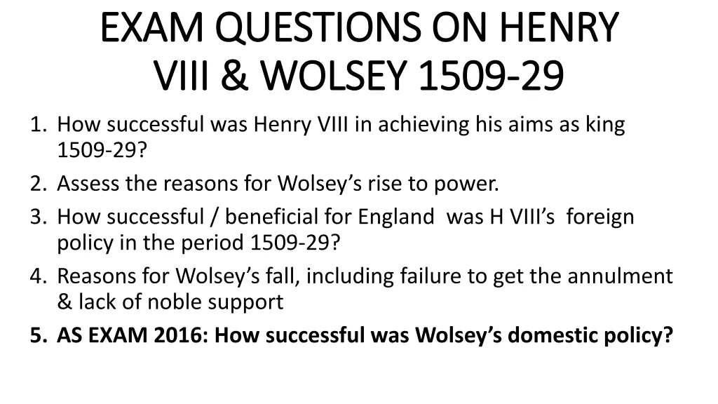 exam questions on henry exam questions on henry