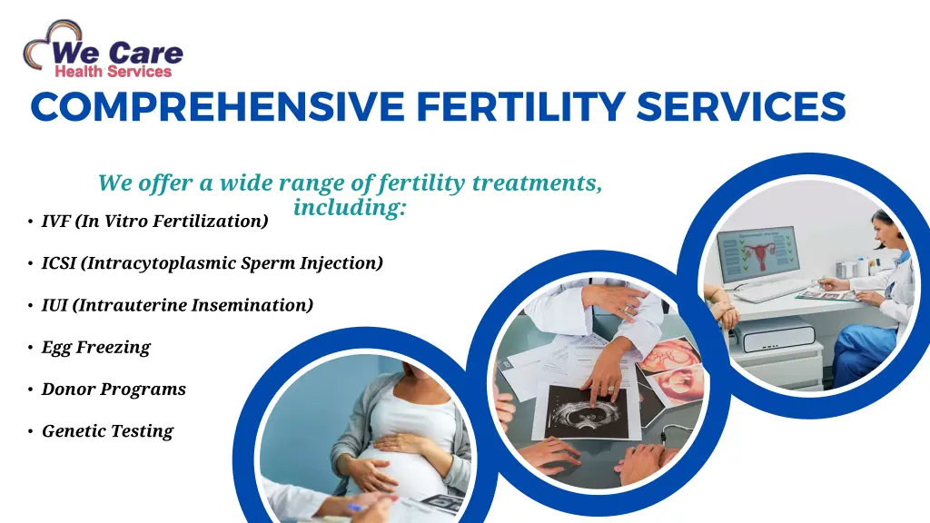 comprehensive fertility services