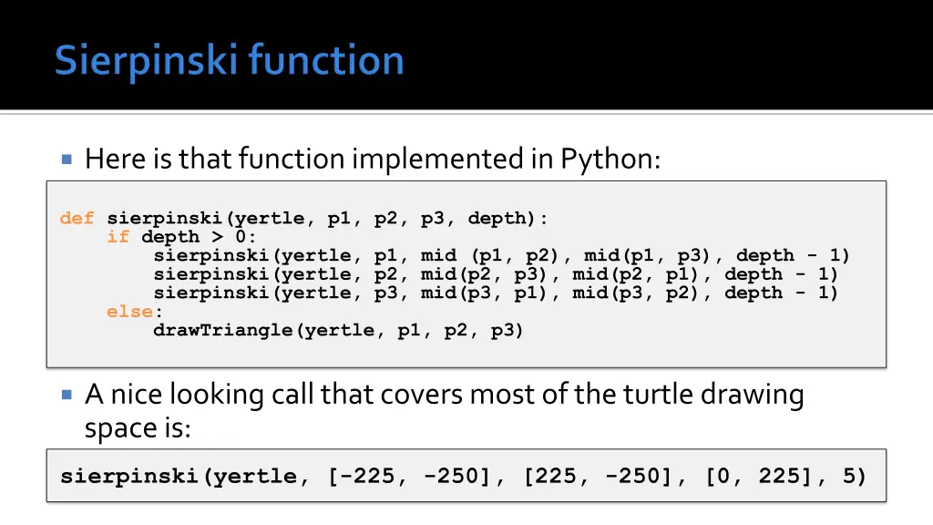 here is that function implemented in python